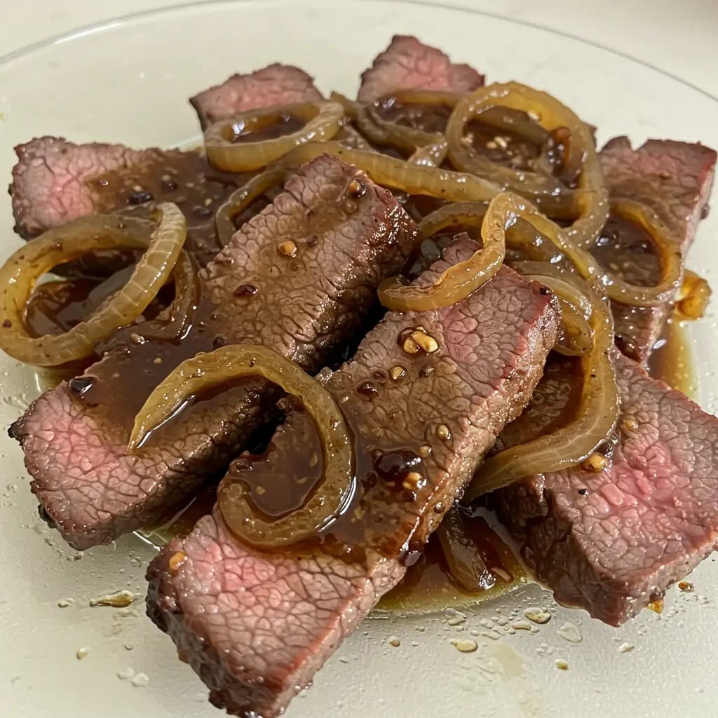 Receita de Bife ao Molho de Shoyu