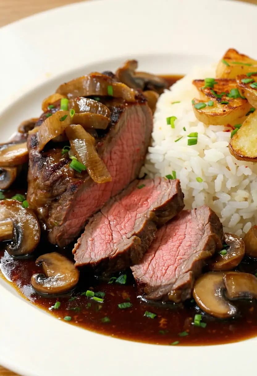 Receita de Bife ao Molho Madeira Simples