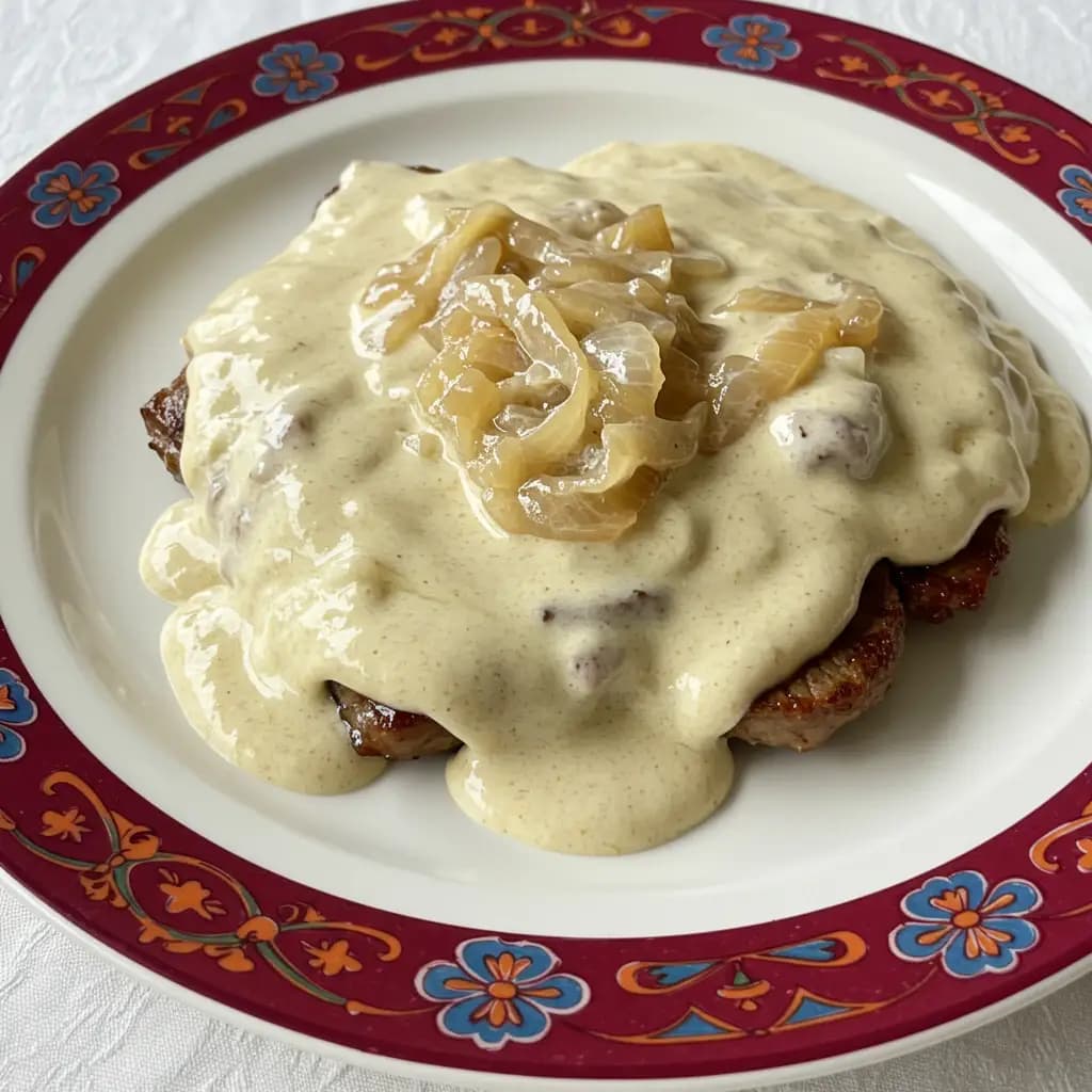 Receita de Bifes Acebolados