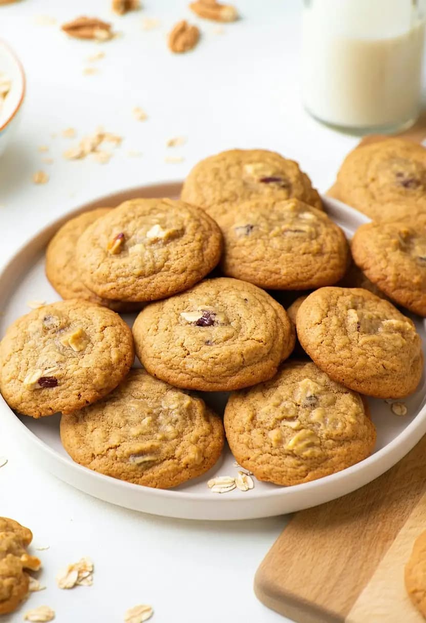 Receita de Biscoito de Aveia e Banana