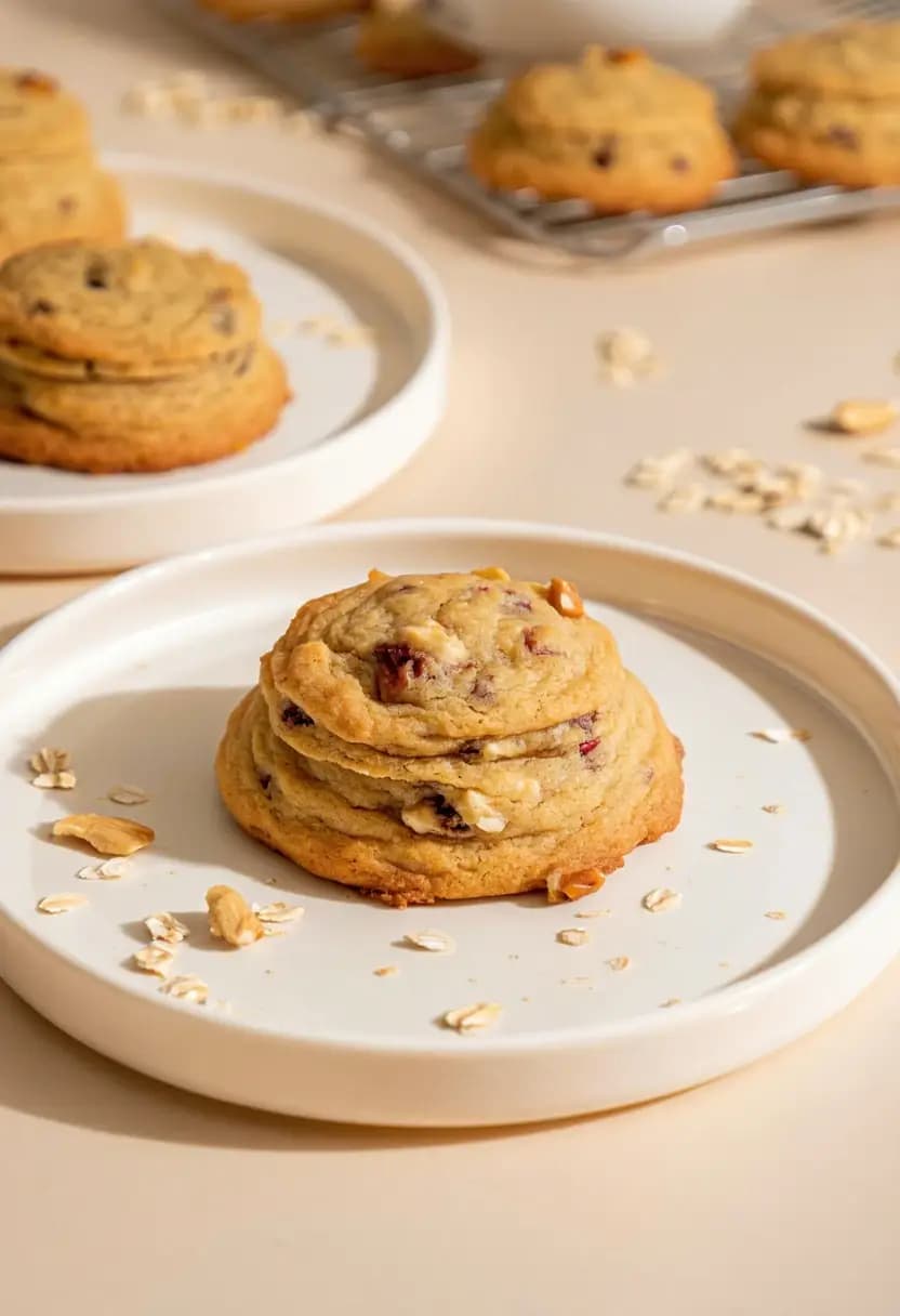 Receita de Biscoito de Aveia e Banana