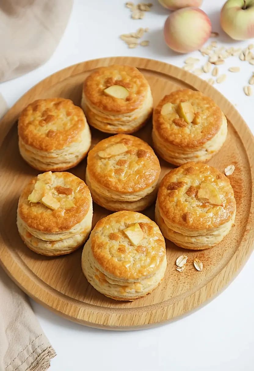 Receita de Biscoito de Maçã Fit