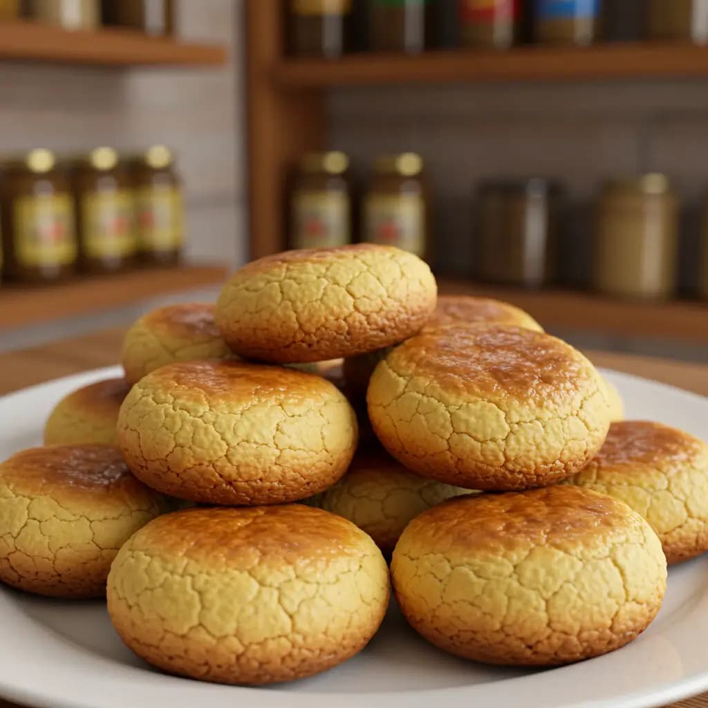 Receita de Biscoito de nata