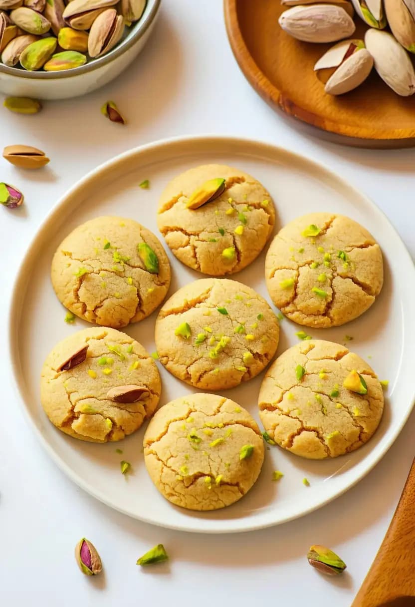 Receita de Biscoito de Pistache