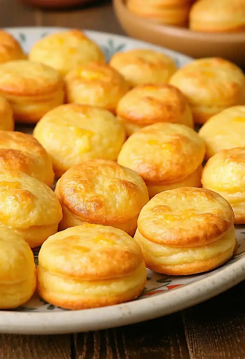 Receita de Biscoito de Polenta com Queijo
