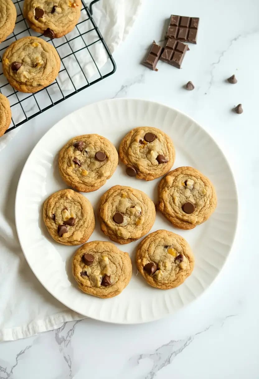 Receita de Biscoitos de Aveia e Banana