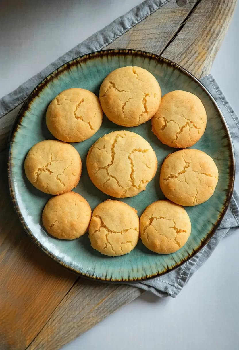 Receita de Biscoitos de Coco Sem Manteiga