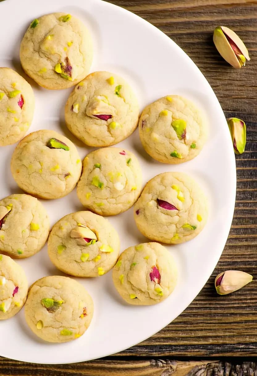 Receita de Biscoitos de Pistache