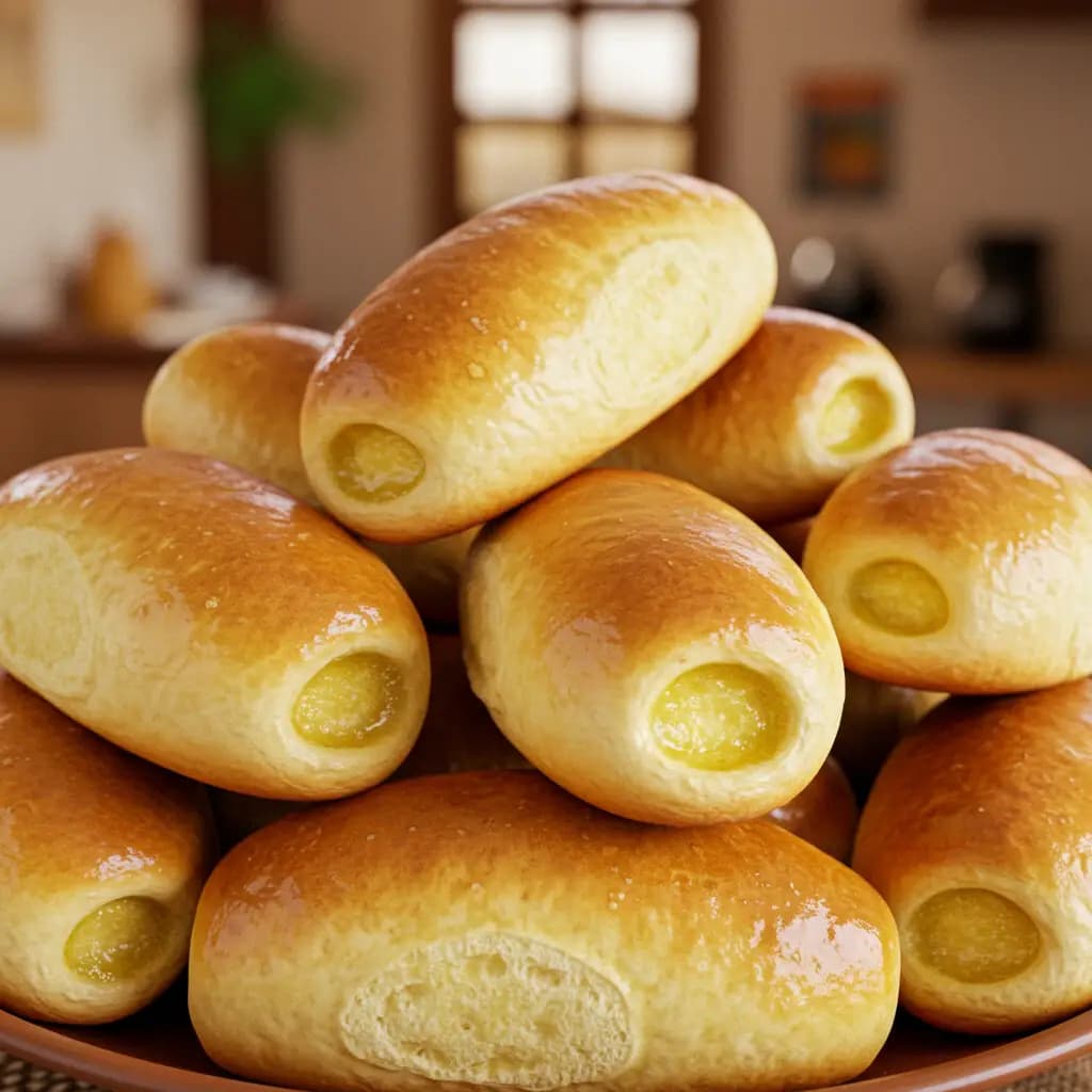 Receita de Bisnaguinha de leite