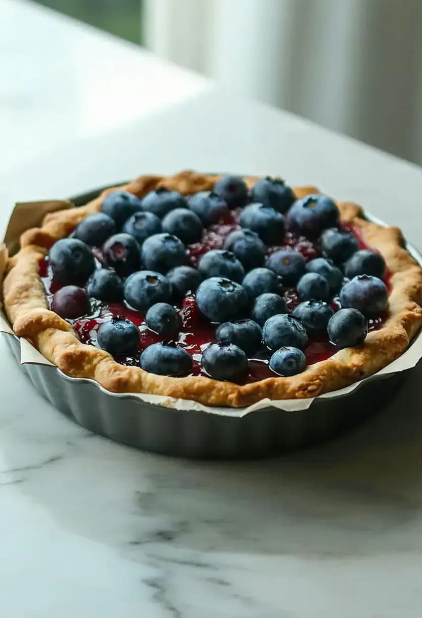 Receita de Torta de Mirtilo