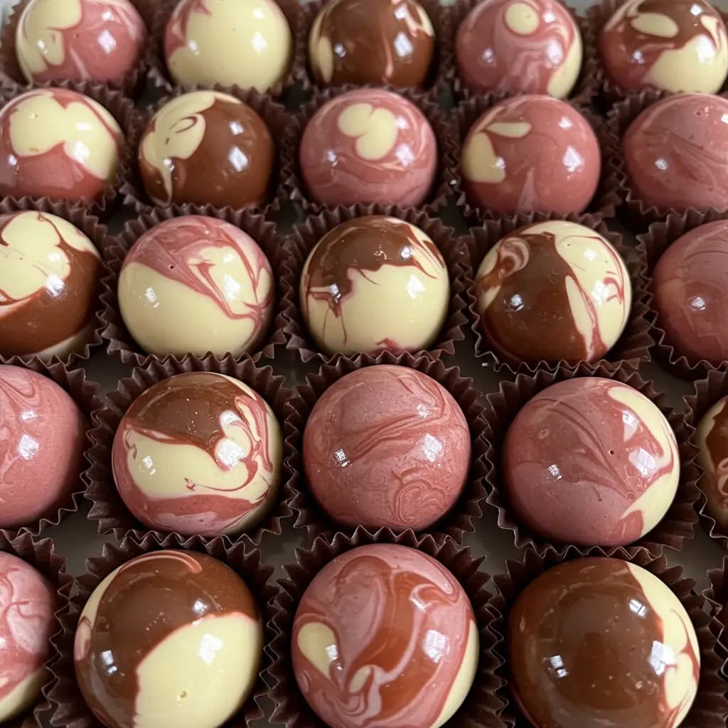 Receita de Bolinhas Tricoloridas