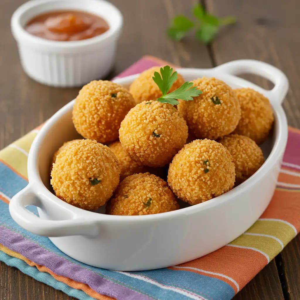 Receita de Bolinho de arroz