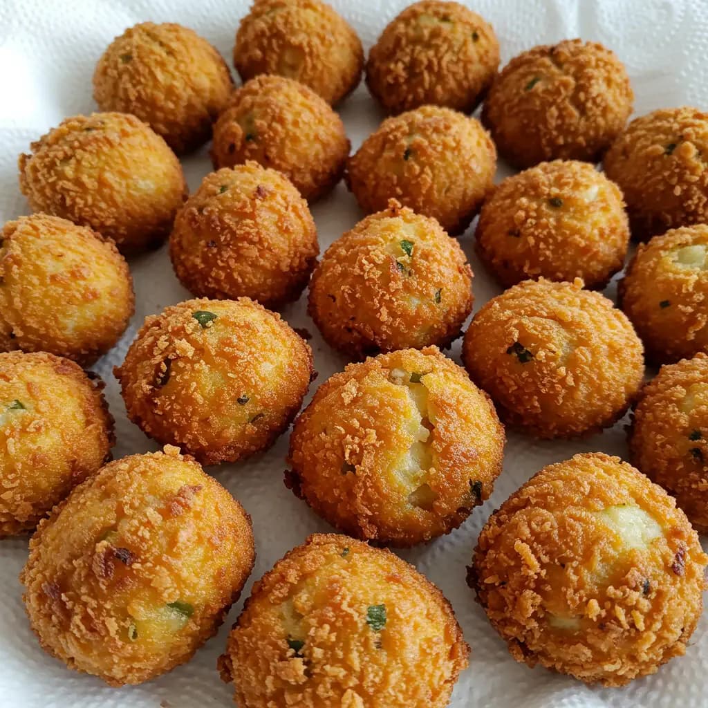 Receita de Bolinho de arroz