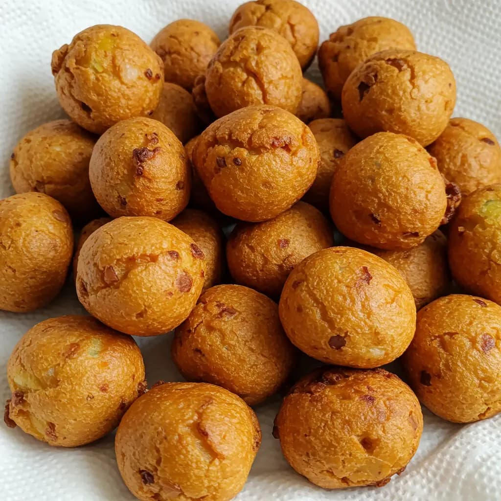 Receita de Bolinho de Arroz Verde