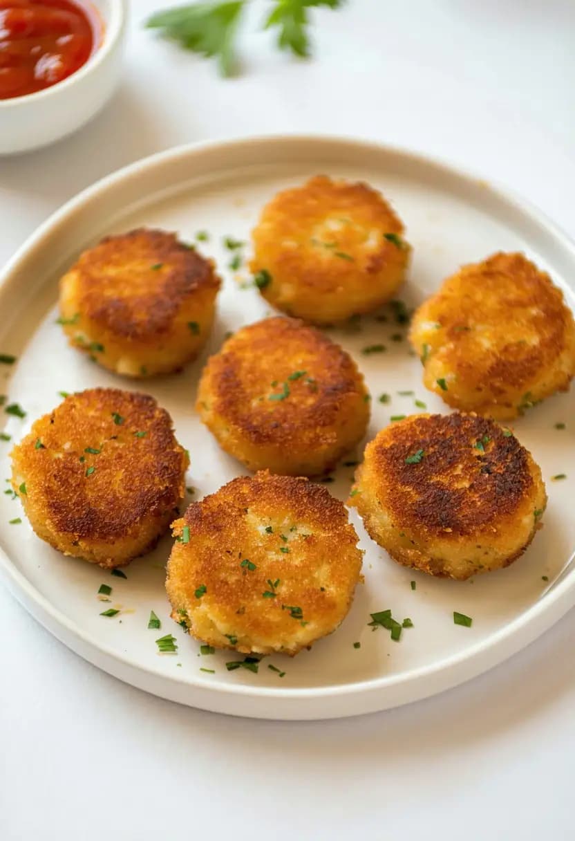 Receita de Bolinho de Atum Assado