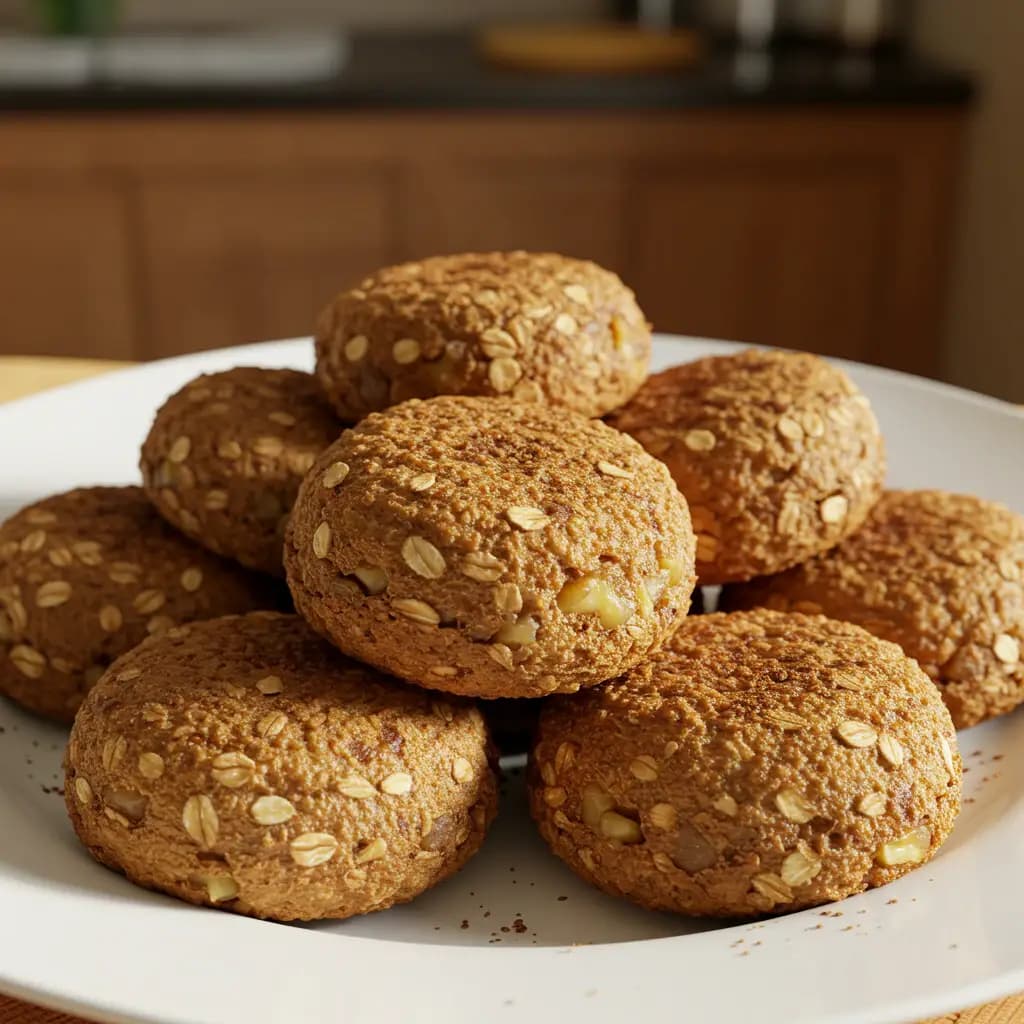 Receita de Bolinho de aveia fit