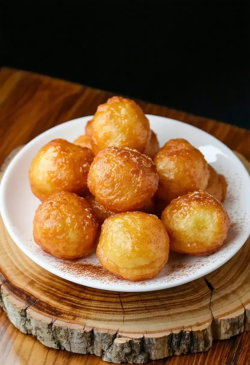 Receita de Bolinho de Chuva com Banana