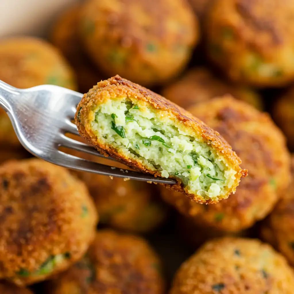 Receita de Bolinho de espinafre