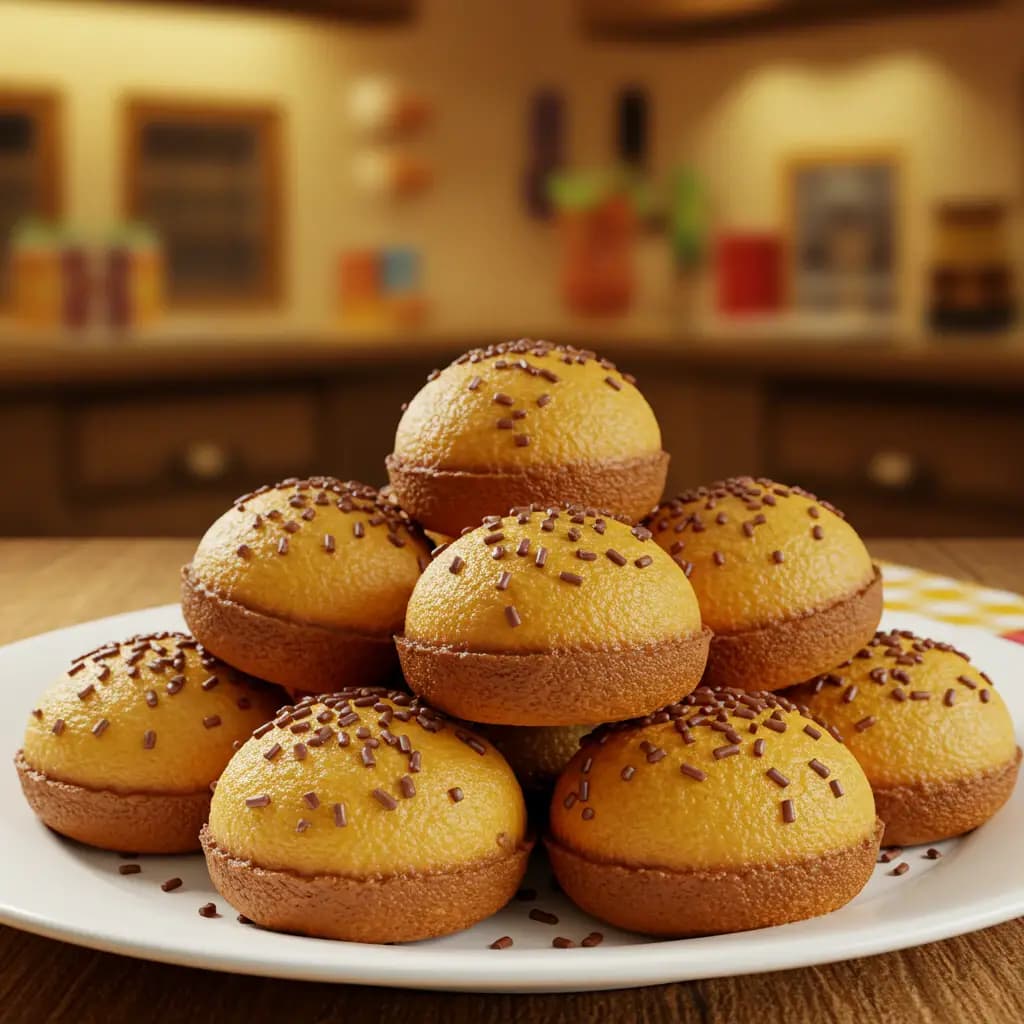 Receita de Bolinho de estudante