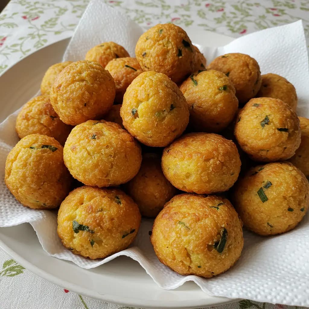 Receita de Bolinhos de Aipim
