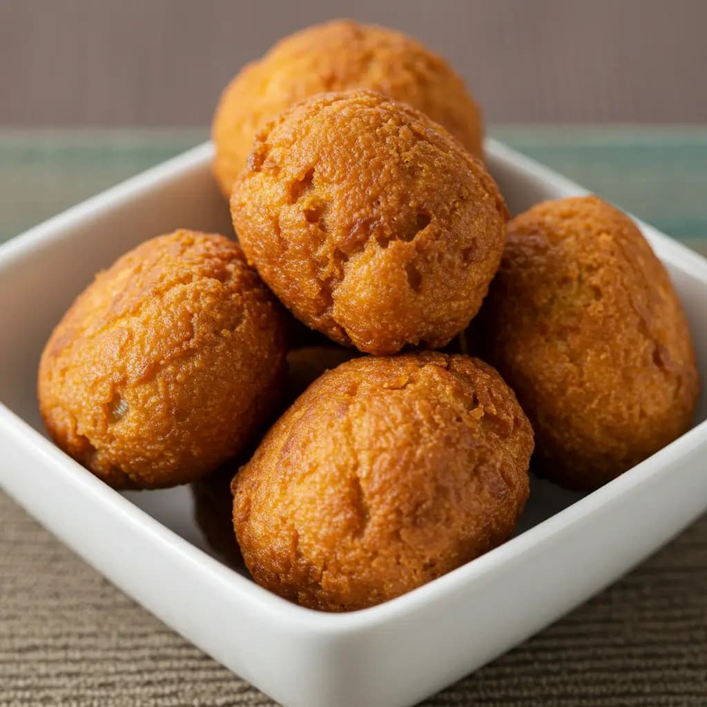Receita de Bolinhos de Bacalhau