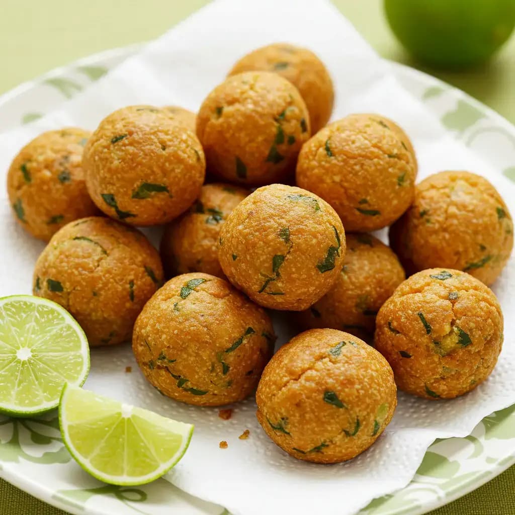Receita de Bolinhos de Bacalhau