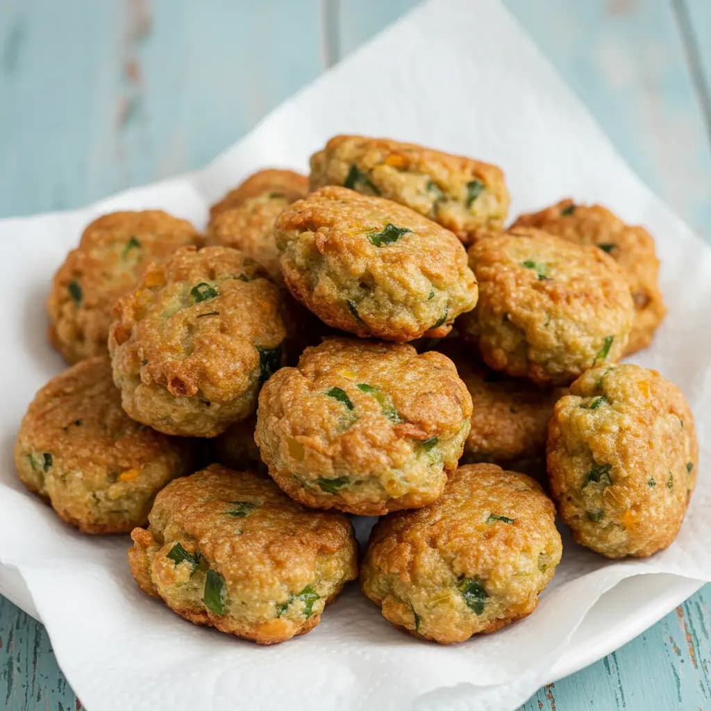 Receita de Bolinhos de Brócolis