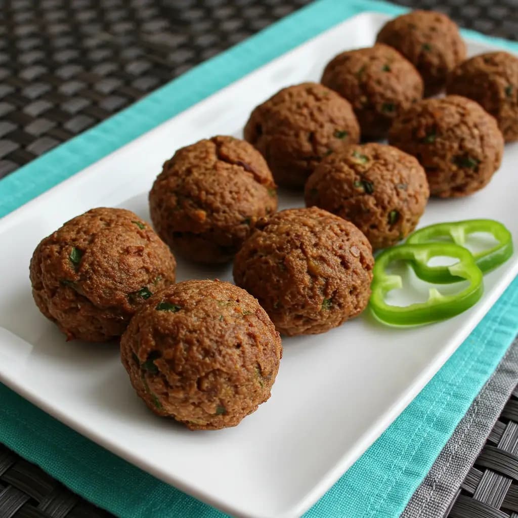 Receita de Bolinhos de Carne