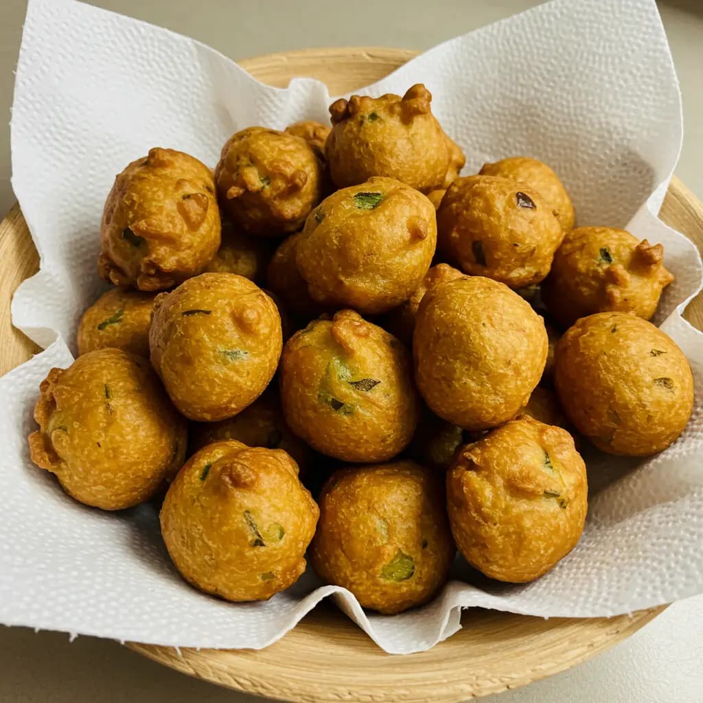 Receita de Bolinhos de Espinafre