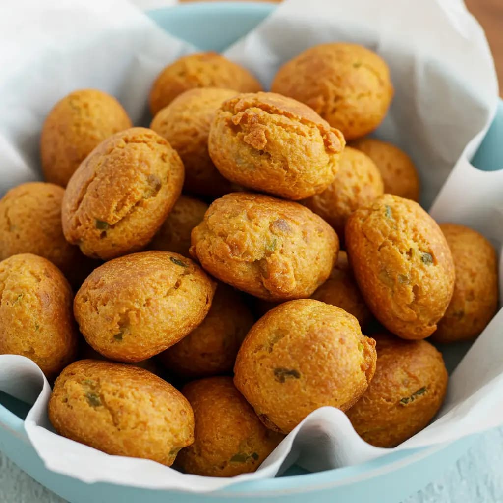 Receita de Bolinhos de Merluza