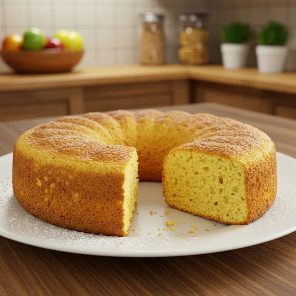 Receita de Bolo 2 ovos