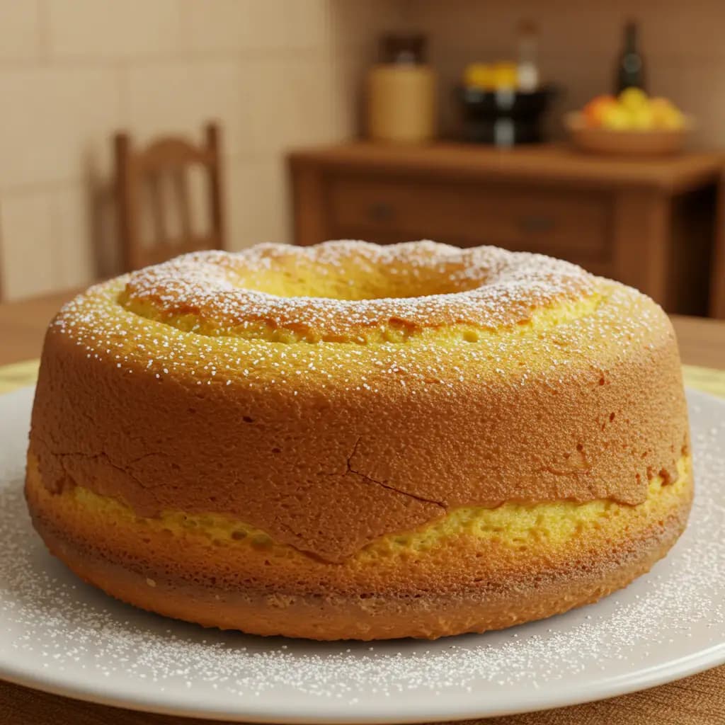 Receita de Bolo 5 copos