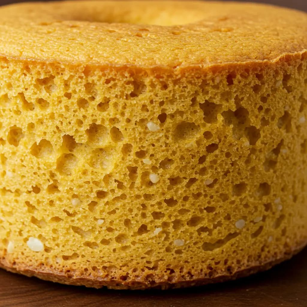 Receita de Bolo Bombocado de Fubá