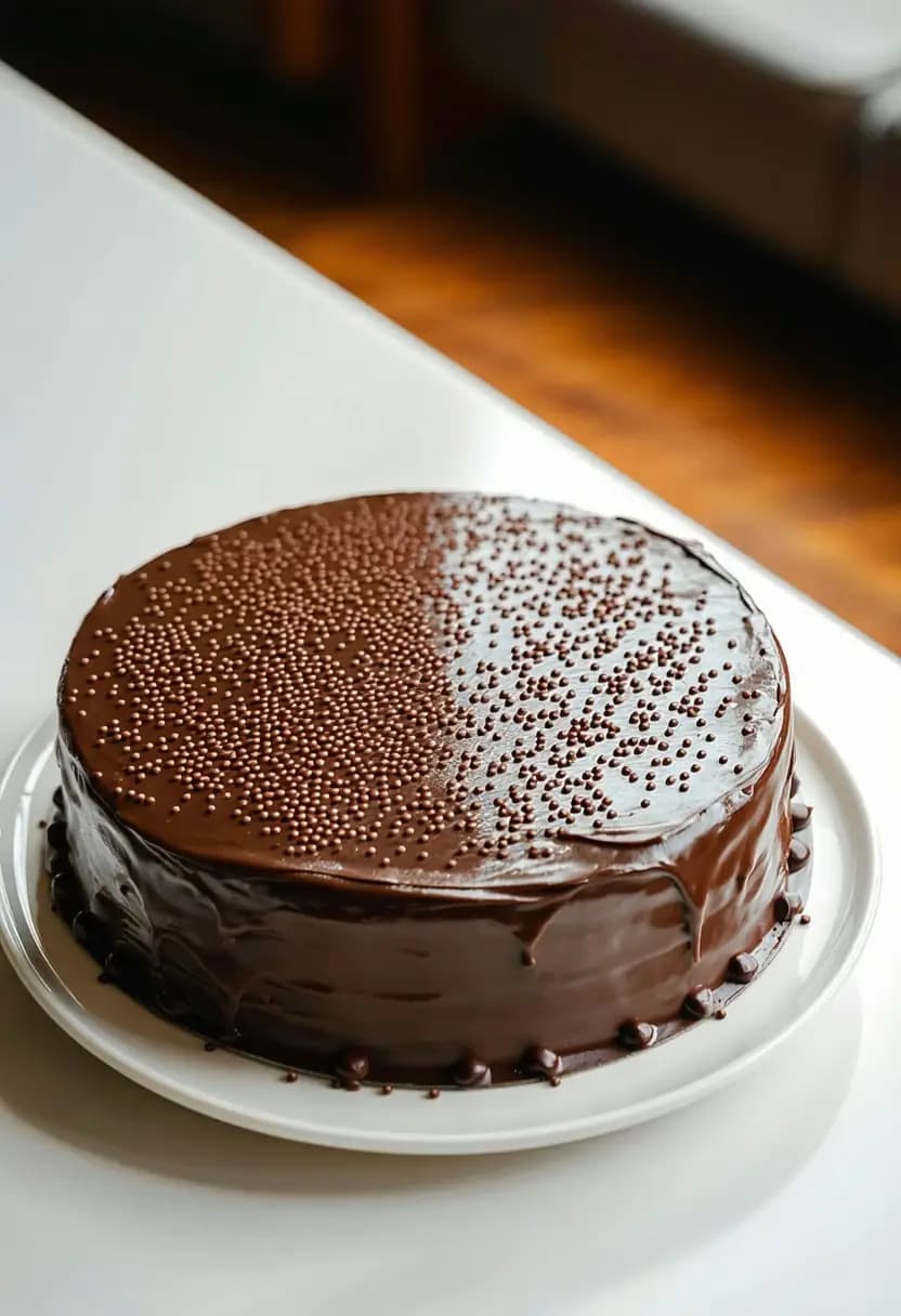 Receita de Bolo com Cobertura de Nutella