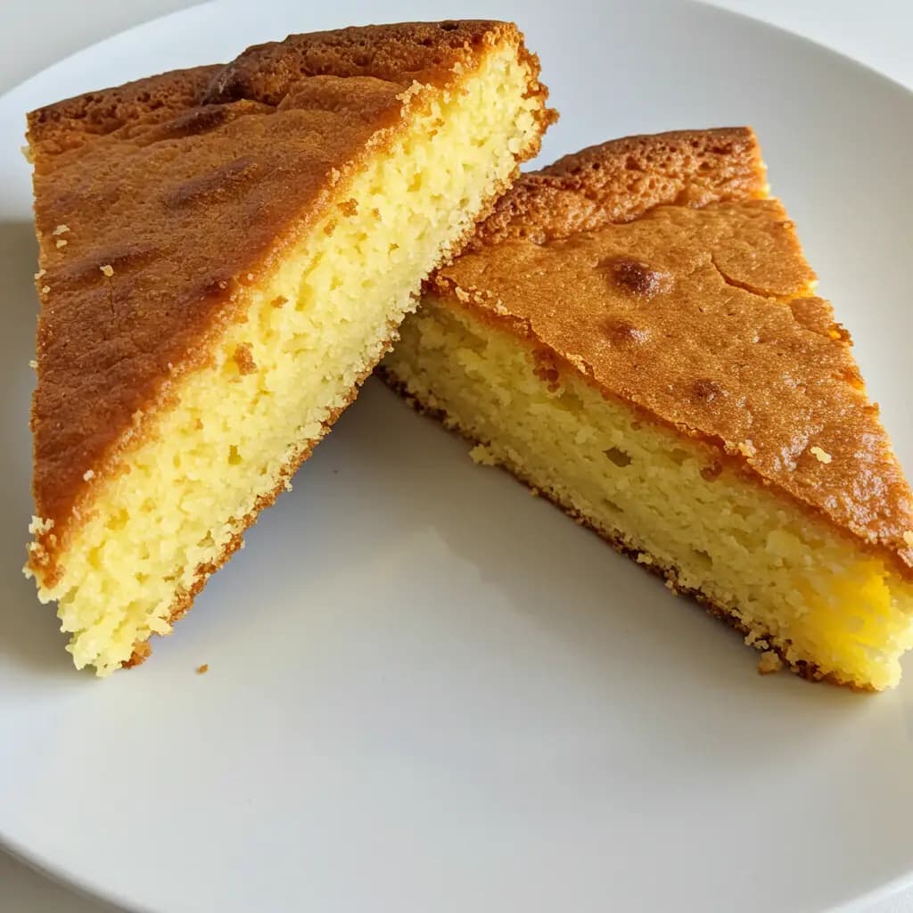 Receita de Bolo Cremoso de Fubá