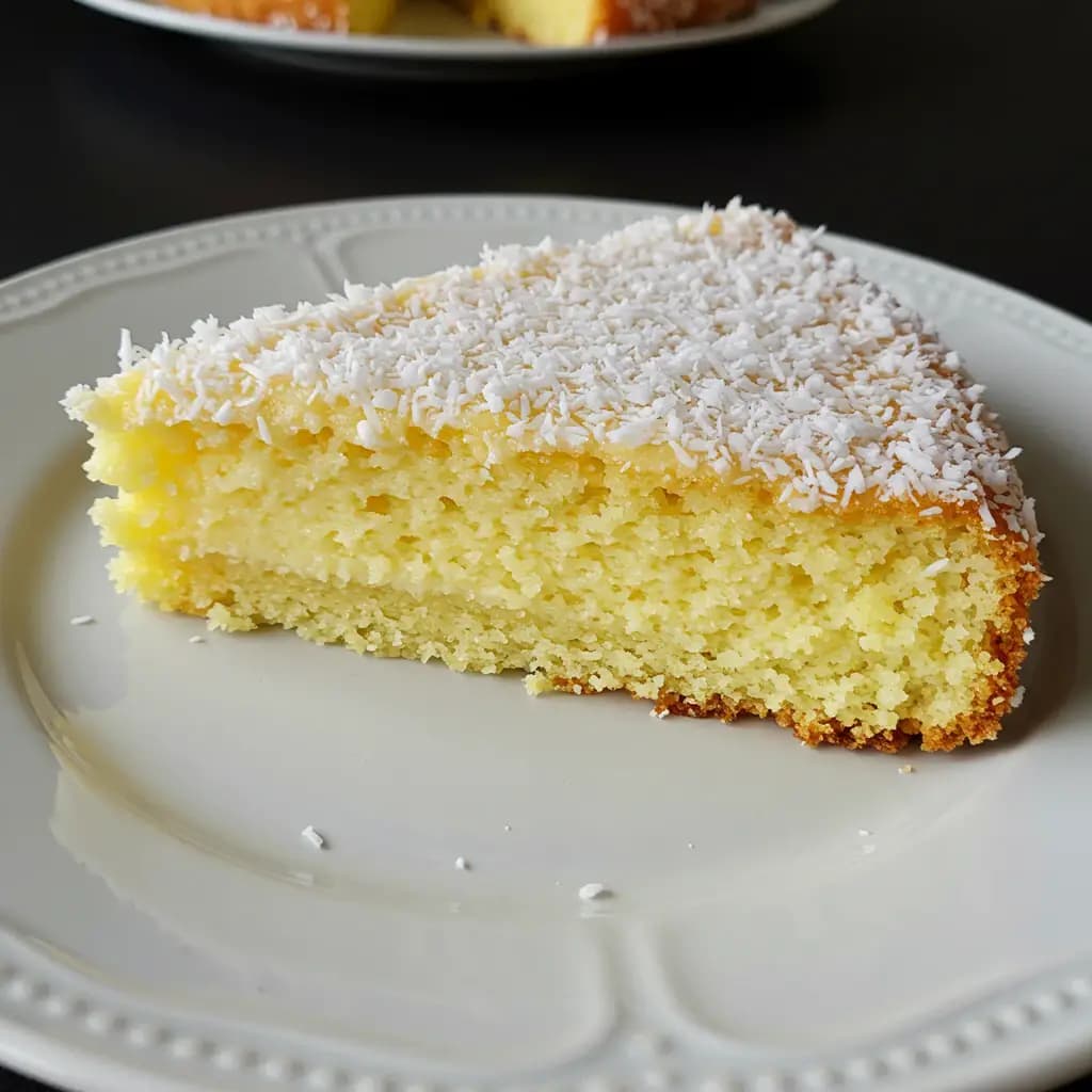 Receita de Bolo Cremoso de Fubá