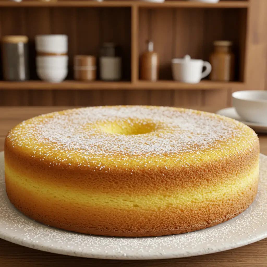 Receita de Bolo Cremoso Simples