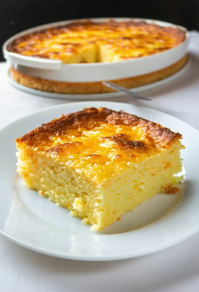Receita de Bolo de Aipim Cremoso
