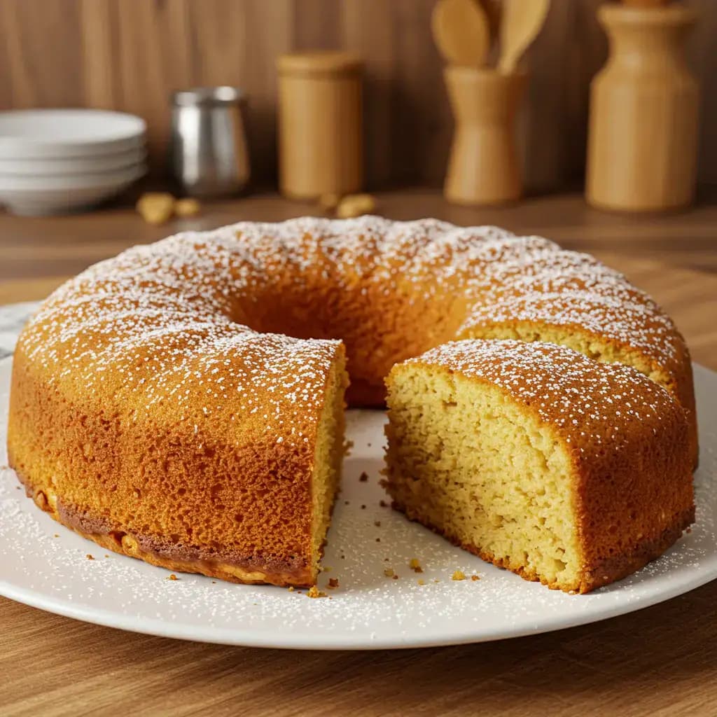 Receita de Bolo de amendoim