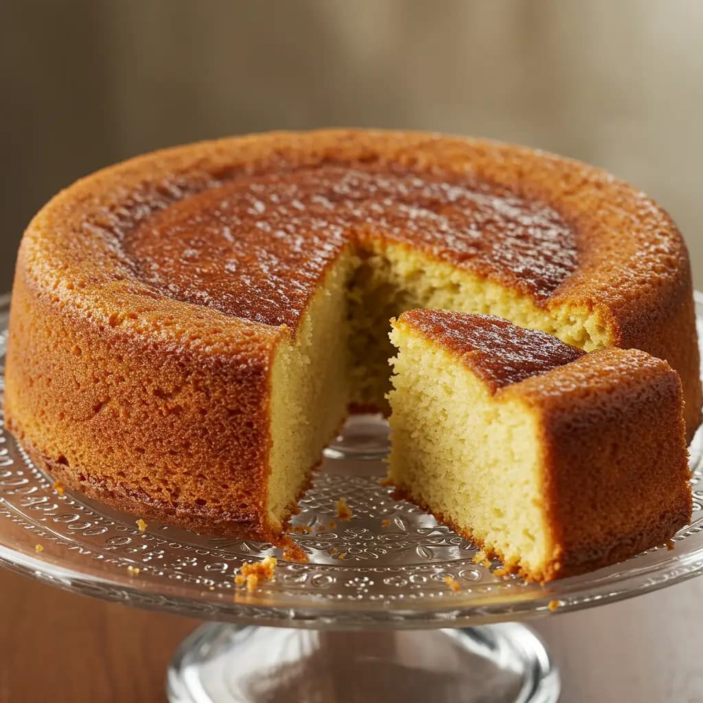 Receita de Bolo de Arroz com Coco