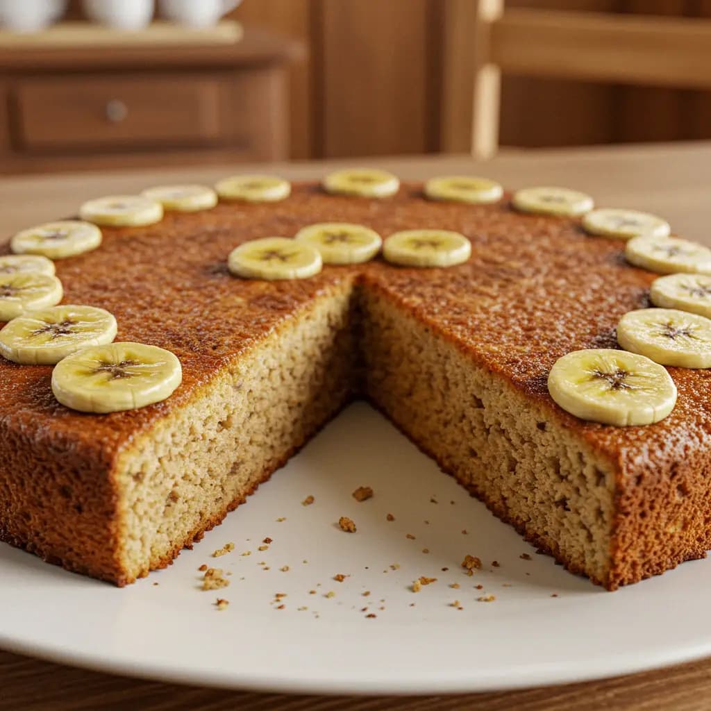 Receita de Bolo de banana