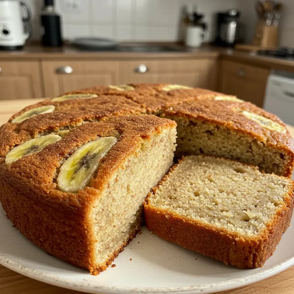 Receita de Bolo de banana fit
