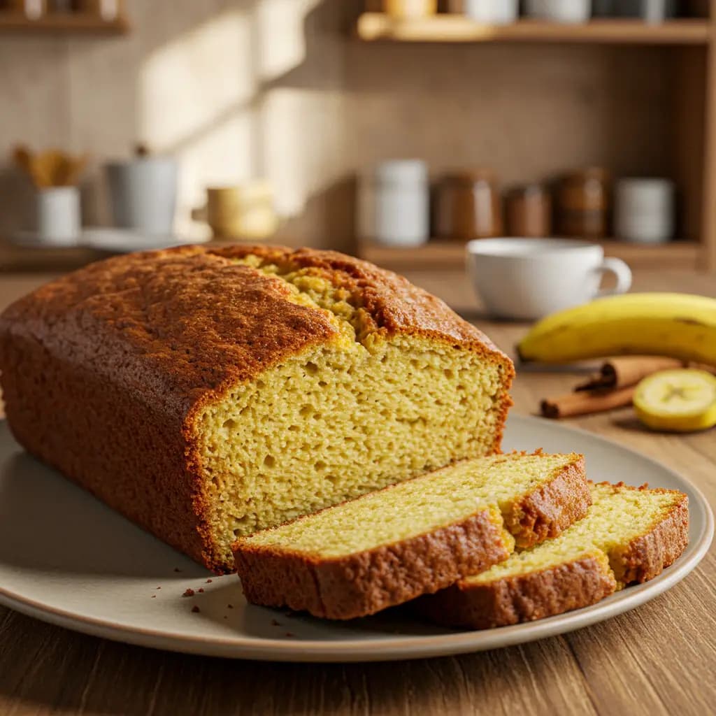 Receita de Bolo de banana nanica