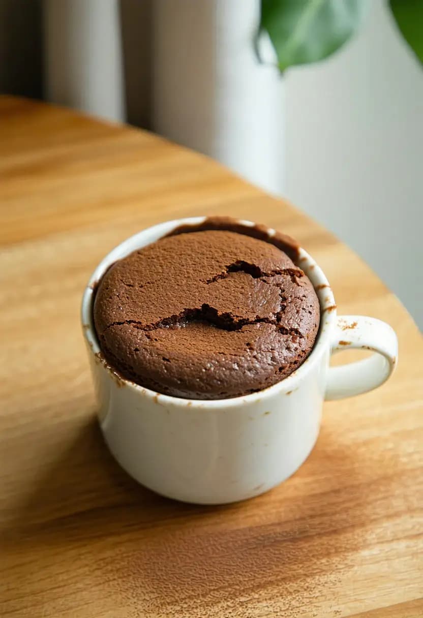Receita de Bolo de Caneca de Chocolate