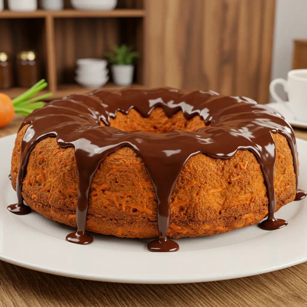 Receita de Bolo de cenoura