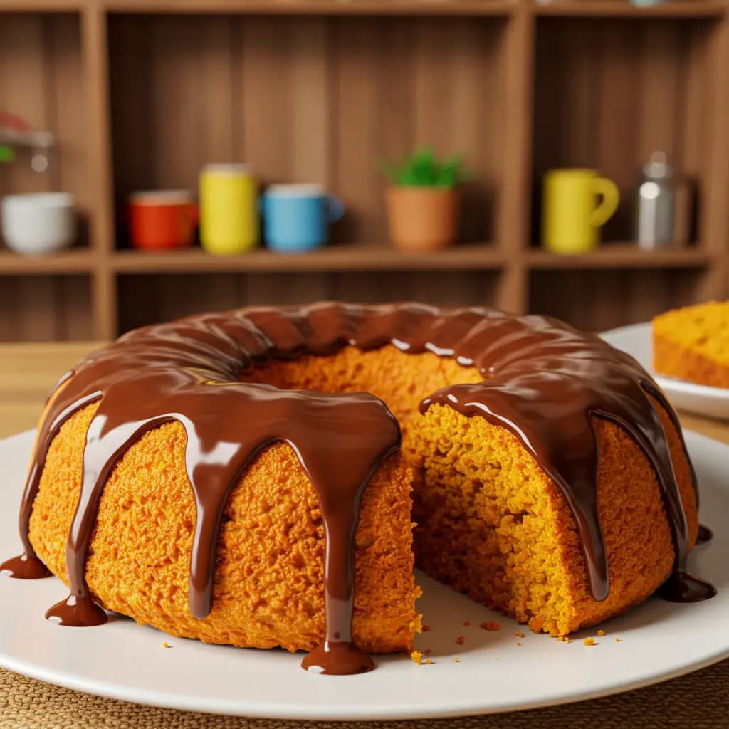 Receita de Bolo de cenoura