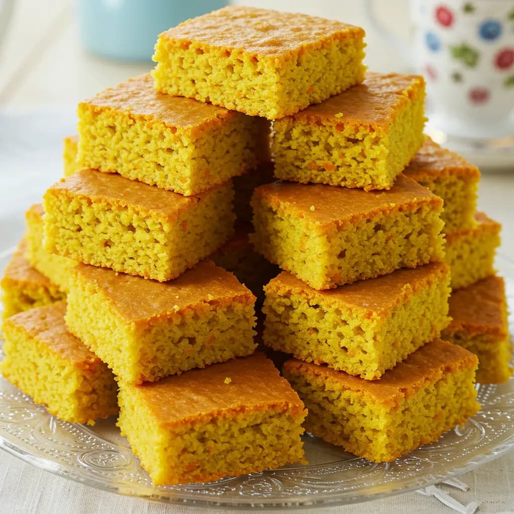 Receita de Bolo de Cenoura e Fubá