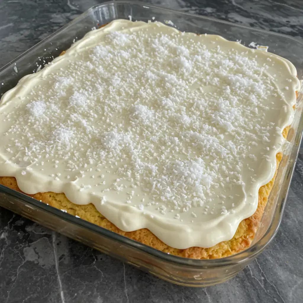 Receita de Bolo de Coco Cremoso