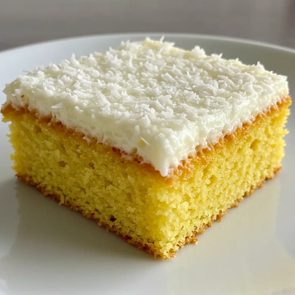 Receita de Bolo de coco gelado