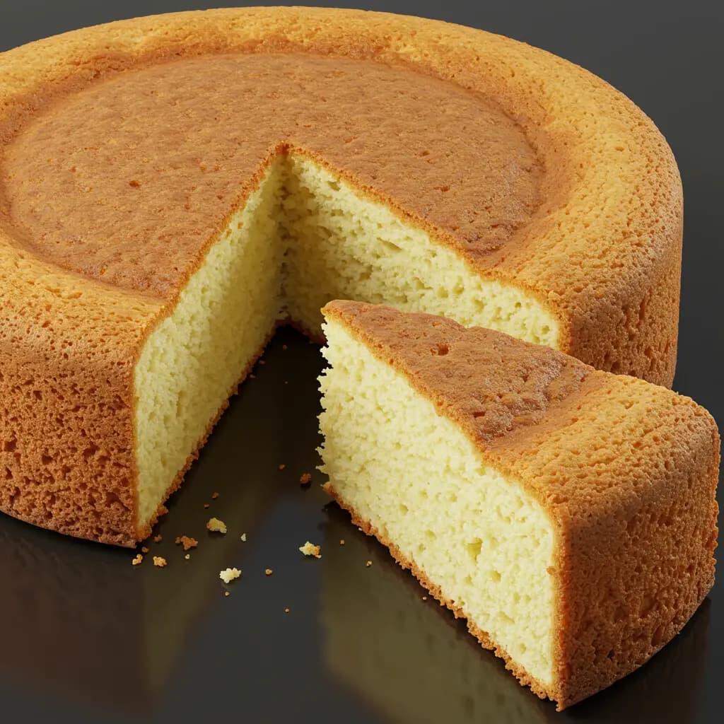 Receita de Bolo de creme de leite